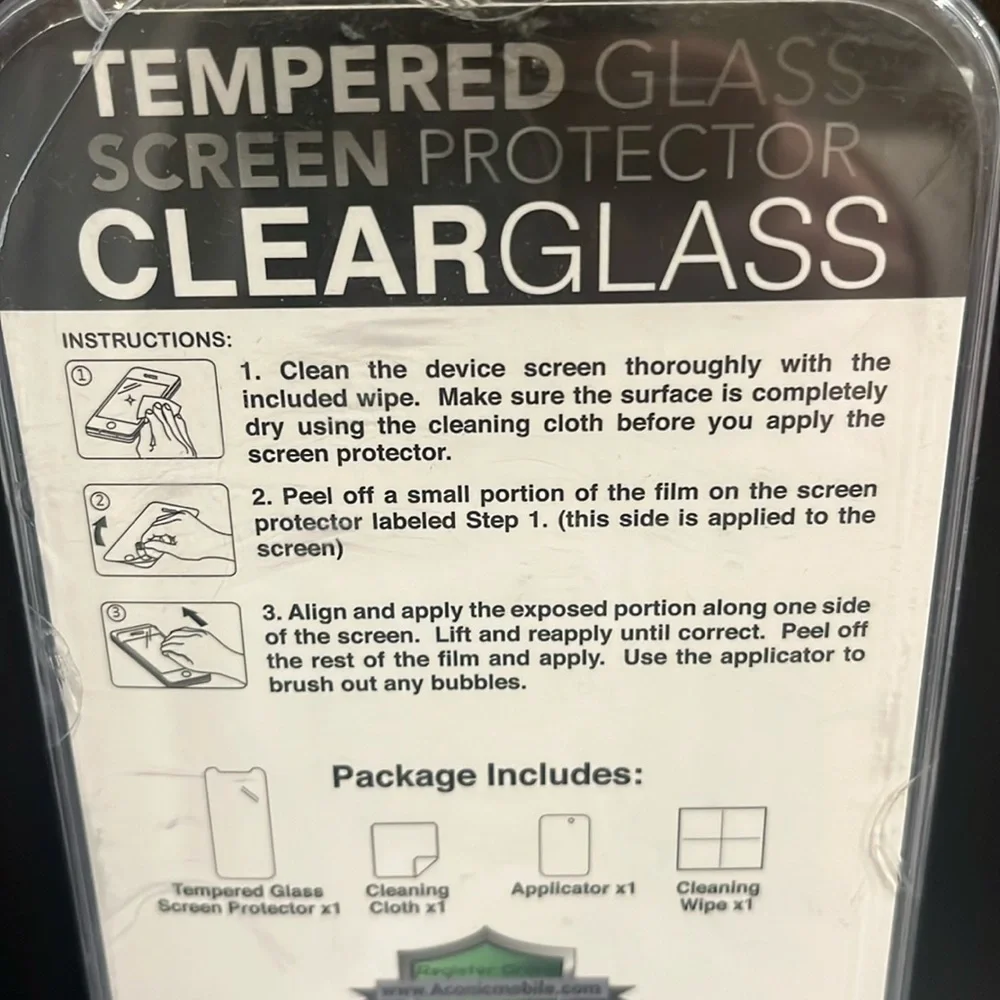 3/$10 ☀️ Aconic | NIP Tempered Glass Screen Protector